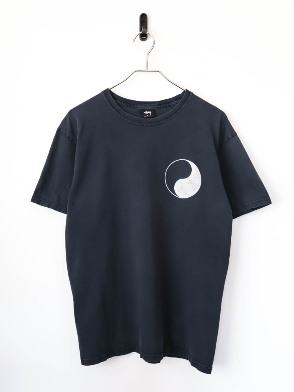 Awesome Stussy x Our Legacy Work Shop Logo Pigment Dyed T-Shirt